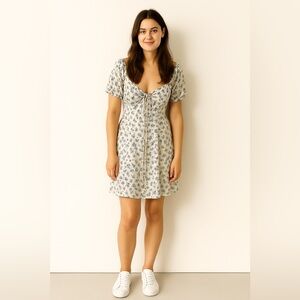 C&A 1841 Floral Mini Dress